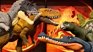 DESCUBRIENDO Y COMPARANDO DINOSAURIOS!! MEGALOSAURUS, HESTEGOUROS, GRYPOSUCHUS!! AVENTURA JURÁSICA!!