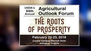 USDA Deputy Secretary Promotes 2018 Agricultural Outlook Forum