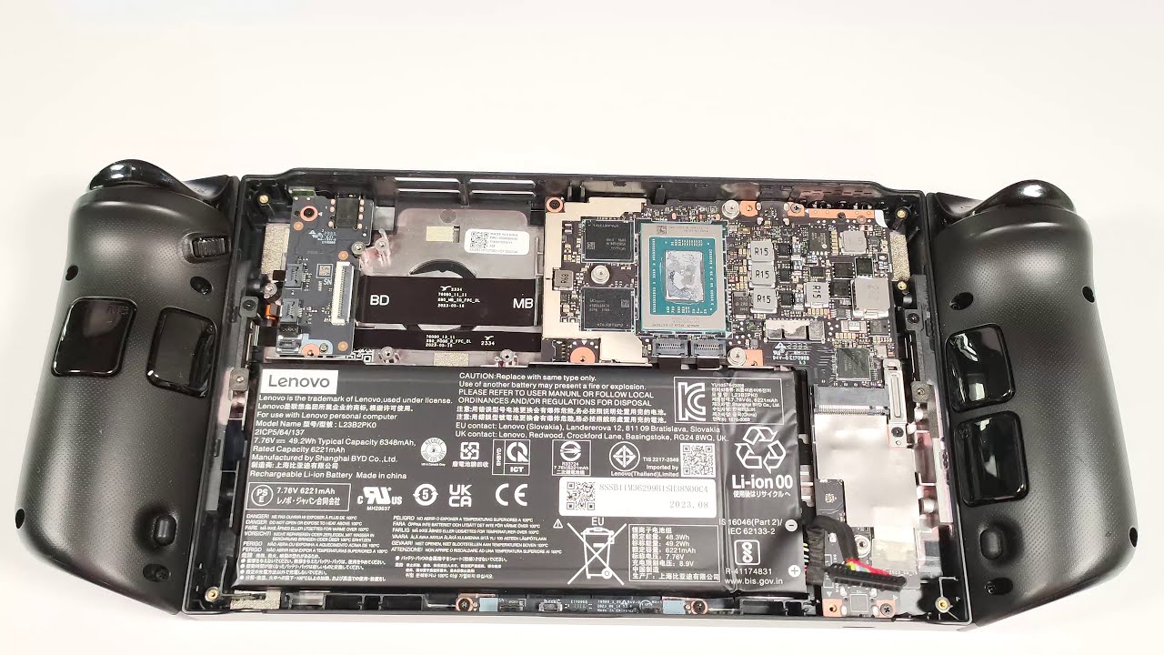 π οΈ How to open Lenovo Legion Go - disassembly and upgrade options