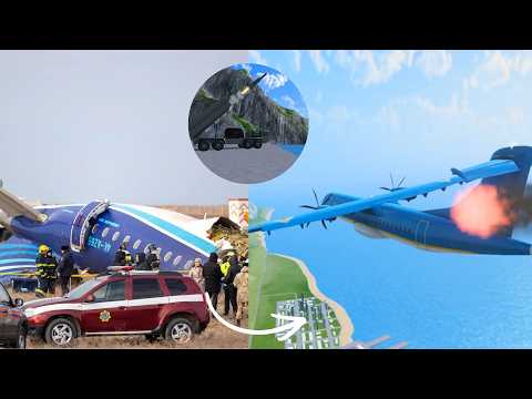 RECREATING azerbaidjan crash in TURBOPROP FS 😮😮😮