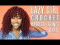 LAZY Girl Crochet With COLOR + Fringe Bang!