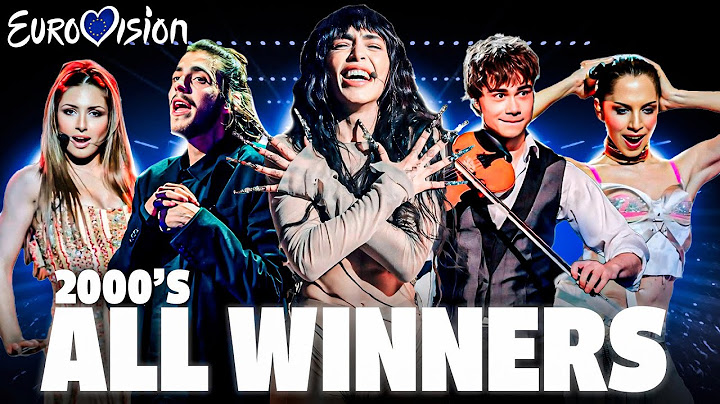Eurovision winners 2000-2024 🏆