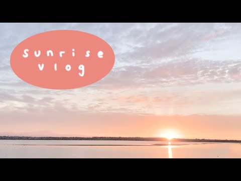 let's watch the sunrise 🌅 | quiet day in my life vlog | sunrise walk, press-on nails, coloring book