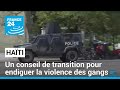 Haïti : un conseil de transition pour endiguer la violence des gangs • FRANCE 24