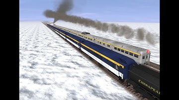 Trainz C&O F-19 Pacific (UNOFFICAL) read description