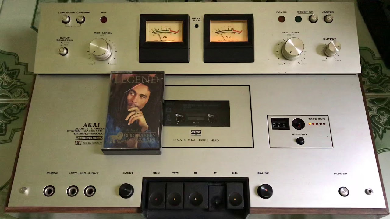 Akai GXC-310 D Bob Marley Cassette - YouTube