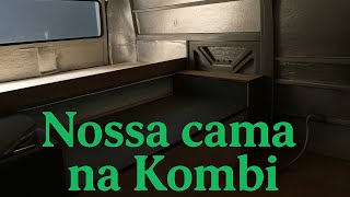 A casa na Kombi quase pronta