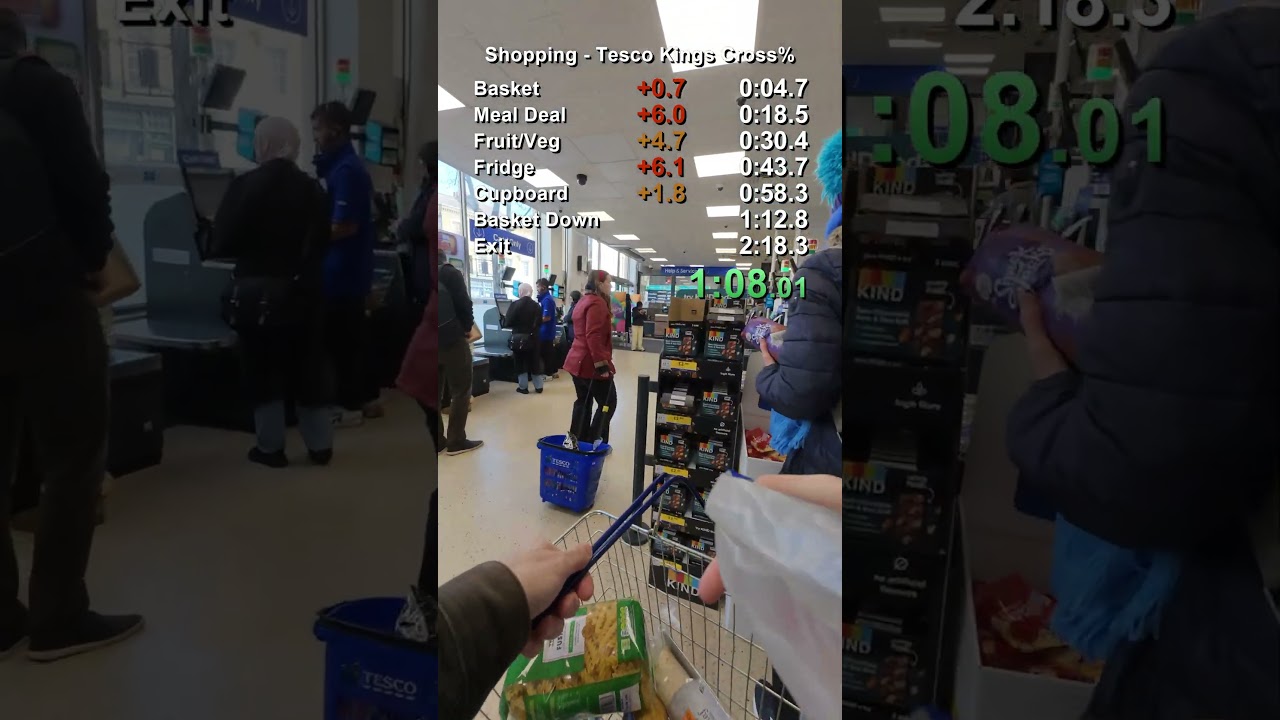 Speedrunning Tesco - Sub 2 minute grind continues - day 6 #speedrun #gaming
