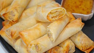 Best Homemade EGG ROLLS – Vegetable Egg Rolls in the Air Fryer Better Than Takeout! @HYSapienta