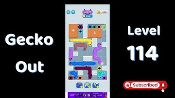 Gecko Out Level 114 Walkthrough 🧩 | Step-by-Step Puzzle Guide | Mini Boss