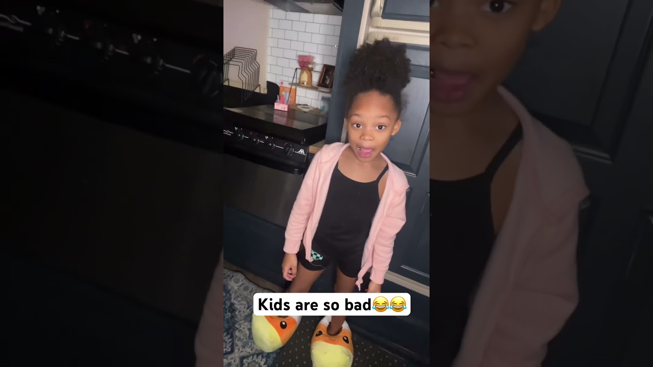Kids are just so bad, what should I tell her next 😂😂 