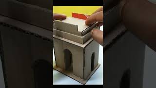 India Gate Cardboard Model | #shorts #cardboardcraft screenshot 5