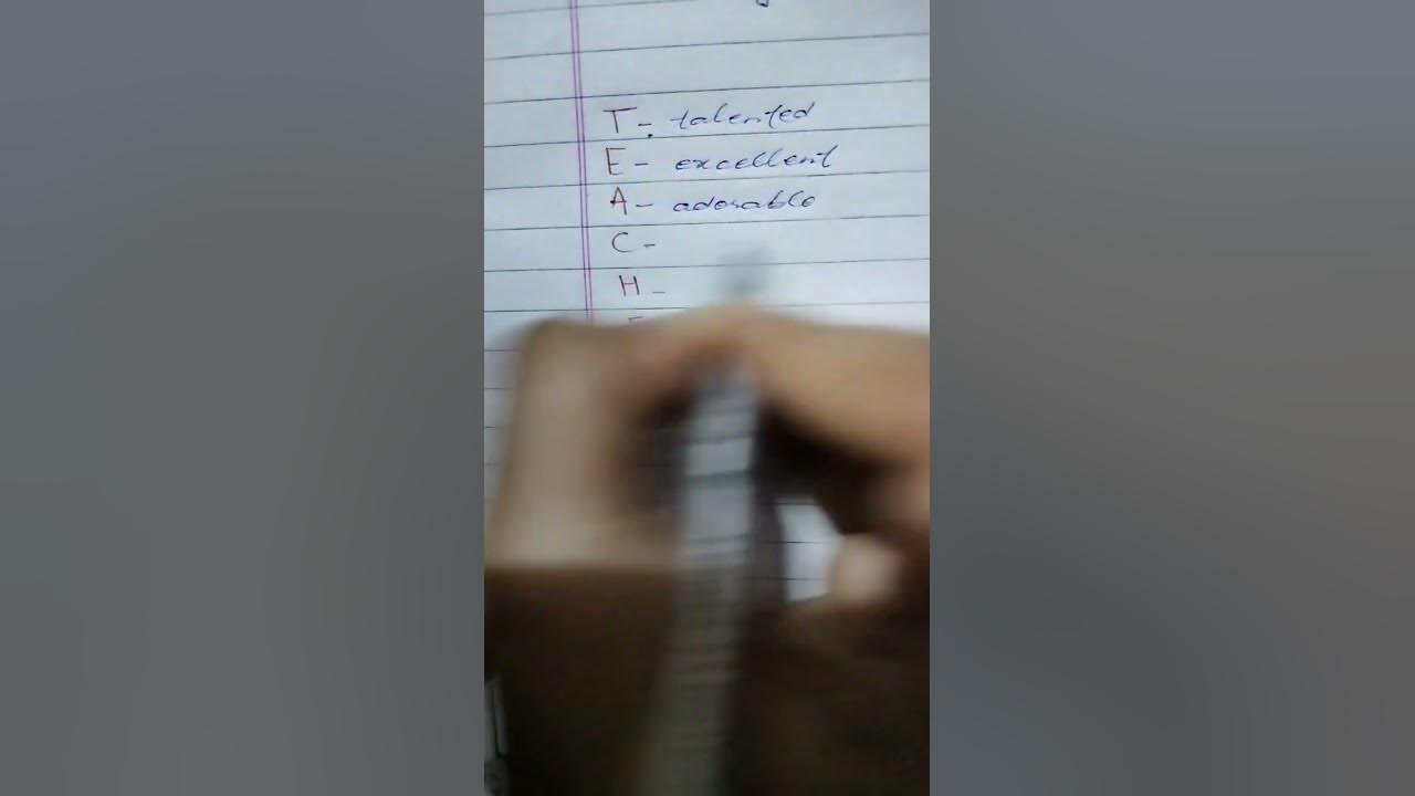 TEACHER Full Form youtube ytshort viralvideo YouTube teacher-full-form-youtube-ytshort-viralvideo-youtube
