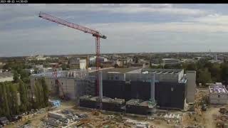 Berlin 2 Data Center timelapse progress: June - December 2021