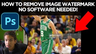 How to remove image watermark easily | No software needed | High quality