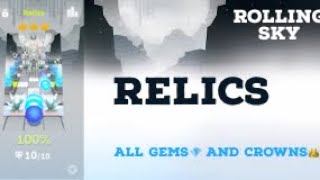 Rolling Sky - Relics [ALL GEMS💎 AND CROWNS👑
