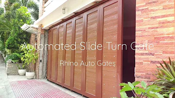 RHiNO Auto Gates - Automatic Slide Turning Gate
