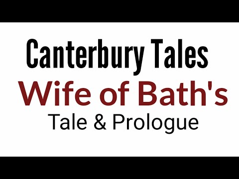 Canterbury tales : Wife of Bath's Tale and Prologue in Hindi