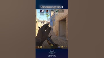 Ran Out of Time! ⏳ AK-47 4K on Mirage | CS2 #shorts #cs2 #ak47 #quad  #cs2clutch #gaming #cs2clip