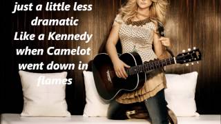 Miranda Lambert Mama's Broken Heart with Lyrics chords