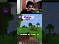 Minecraft, But I'm Blind #gaming #minecraft #challenge #twitch