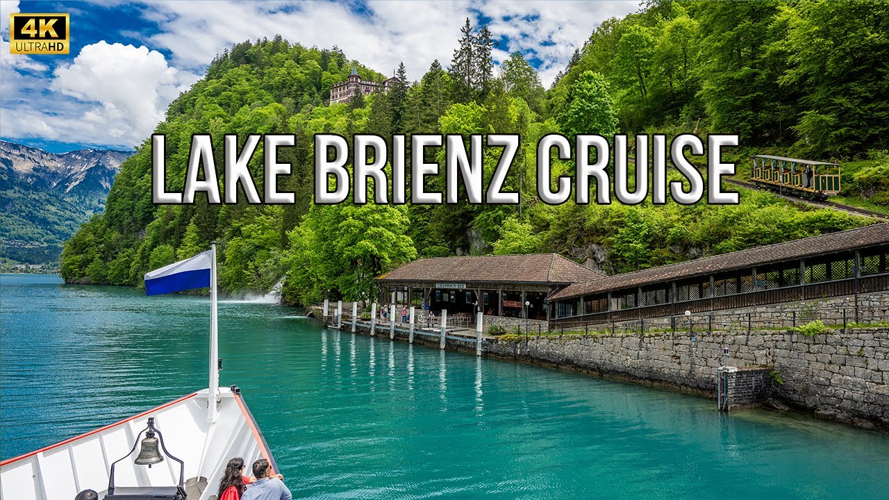 Most beautiful boat trip on Lake Brienz - YouTube