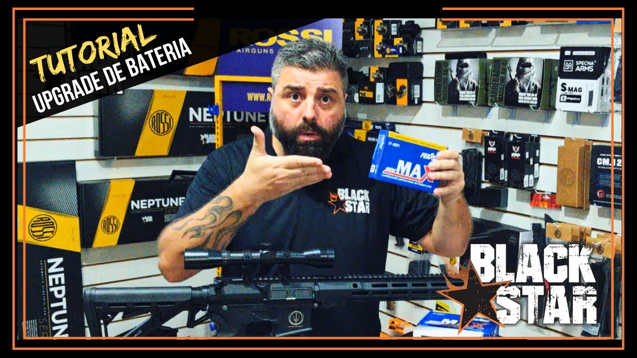 É IMPORTANTE FAZER UPGRADE DE BATERIA NA SUA AIRSOFT?