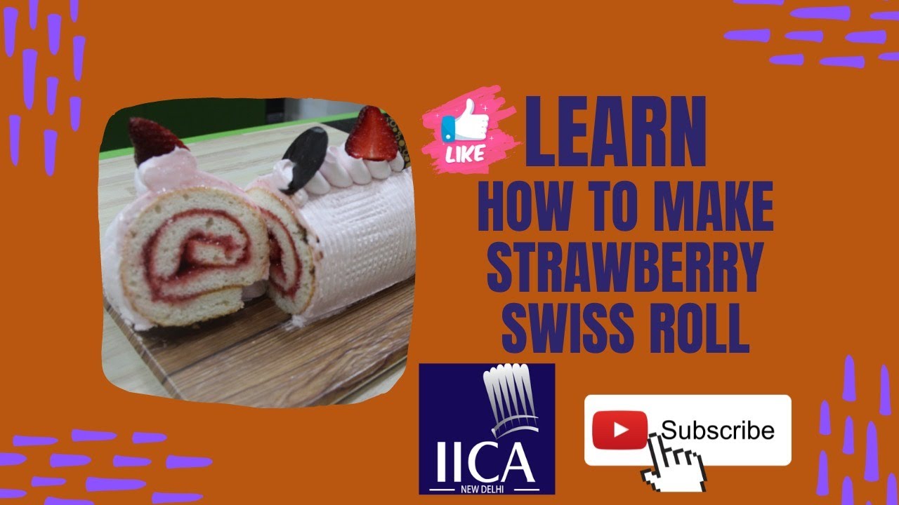 Strawberry Swiss Roll YouTube