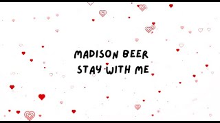 Madison Beer - stay with me cover (Lyric video)