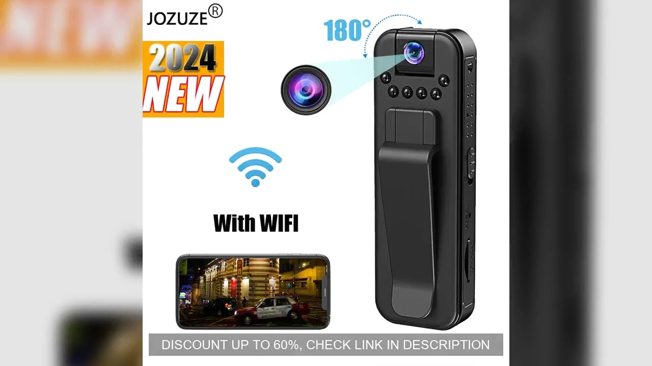 WIth Wifi 1080P Body Mini Camera Portable Small Digital Video Recorder Police BodyCam Infrared Night