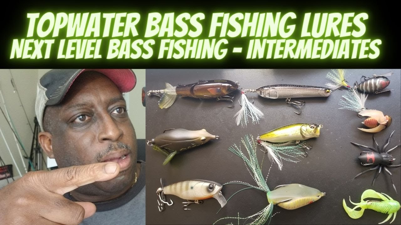 Bass Fishing Lures, Topwater Lures For Intermediates