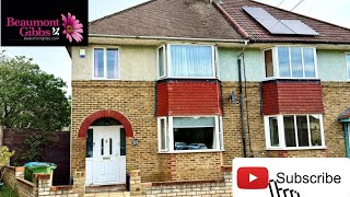 A three bedroom semi detached house house for sale in Voce Road, with a 108' x 50' rear garden. by Beaumont Gibbs 765 views 1 month ago 7 minutes, 36 seconds
