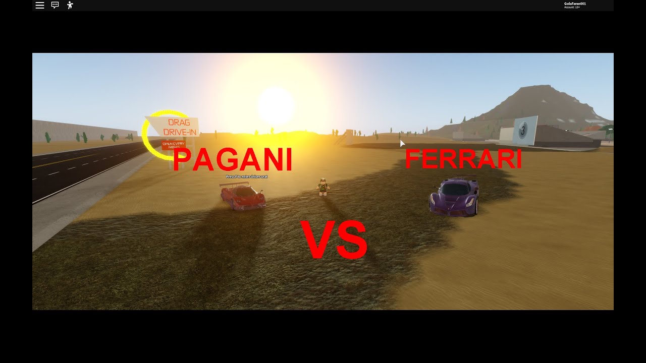 Ferrari Laferrari Vs Pagani Zonda R Roblox Vehicle Simulator Youtube - ferrari laferrari vs mclaren p1 roblox vehicle simulator