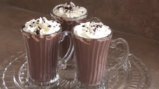 مشروب الشوكولاتة الساخن ب 5 دقائق  | Hot Chocolate