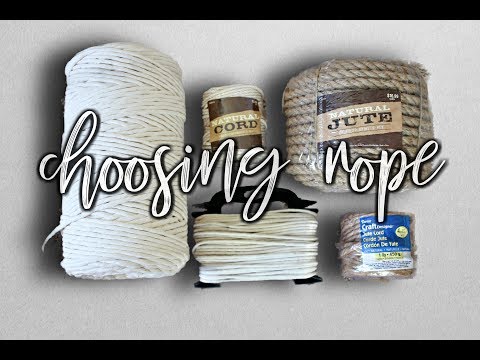 Macrame String, Rope & Cord. What is the difference? - Mary Maker Studio -  Macrame & Weaving Supplies and Education.