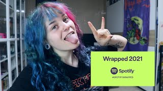 REACCIONANDO a mi MÚSICA MÁS ESCUCHADA en 2021 (Spotify Wrapped) | Sara Sonder