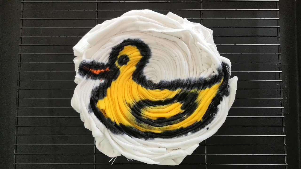 Tiedye pattern P240 Rubber Duck YouTube