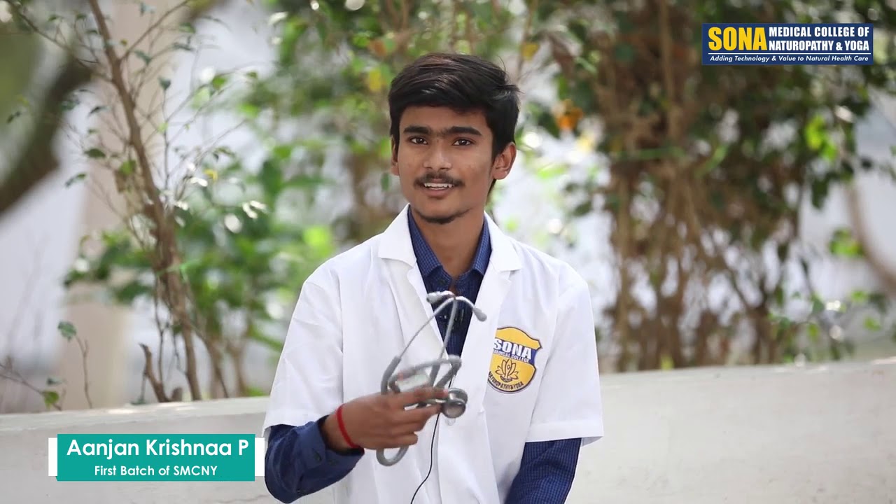 Campus Life at Sona Medical College of Naturopathy and Yoga, Salem, Tamilnadu, India