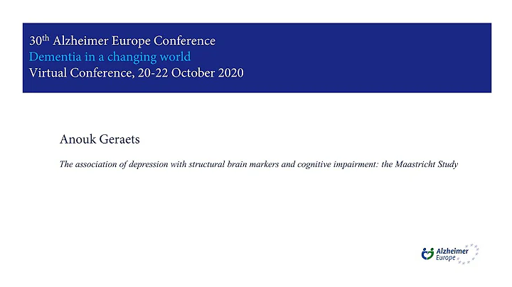 Alzheimer Europe 2020 Conference, Association of d...