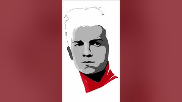 How to Draw Tom Holland Using Python #shorts #python #programming #coding #graphics