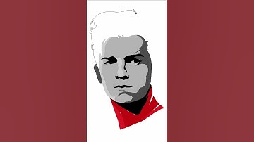 How to Draw Tom Holland Using Python #shorts #python #programming #coding #graphics