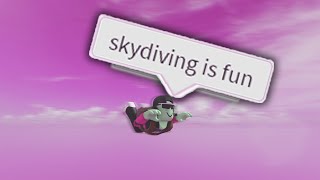 The Roblox Skydiving Experience.. (Skydiving Simulator)