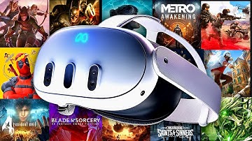 Top 10 BEST VR Games of 2025 (So Far) Meta Quest 3 & 3S