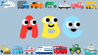 z vehicles song kids fun transportation abc starlala abc