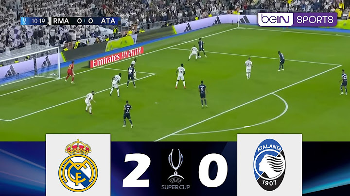 Real Madrid-Atalanta [2-0] | Supercoppa UEFA 2024/25 | Highlights della Partita!