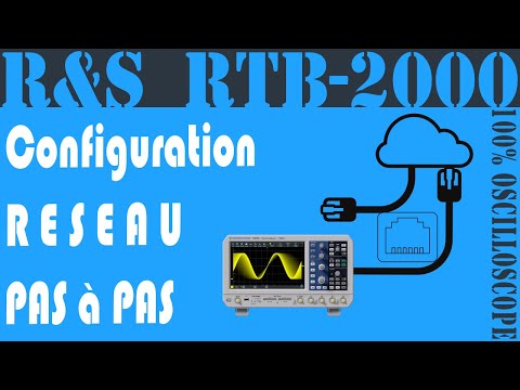 Network Setup - Oscilloscope RTB2004/2002