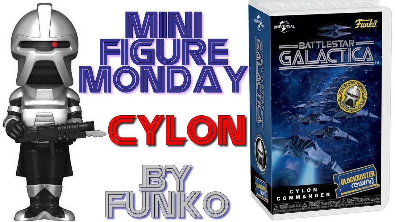 Battlestar Galactica Cylon Commander! Funko Rewind Figurine - YouTube