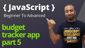 javascript bangla tutorial 22 : budget tracker challenge phase 5