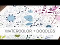 how to create a gradient of doodles ** beginner level