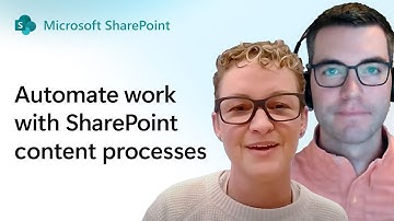 Automate work with SharePoint content processes